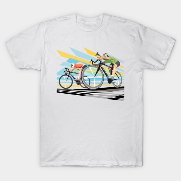 Finish Line T-Shirt by SFDesignstudio